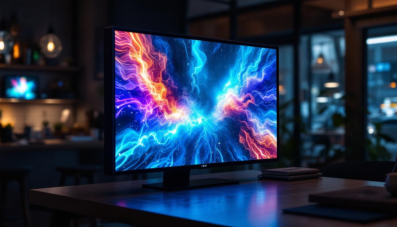 A photograph of a vibrant