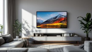 A photograph of a sleek