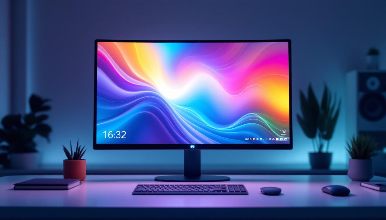 A photograph of a sleek