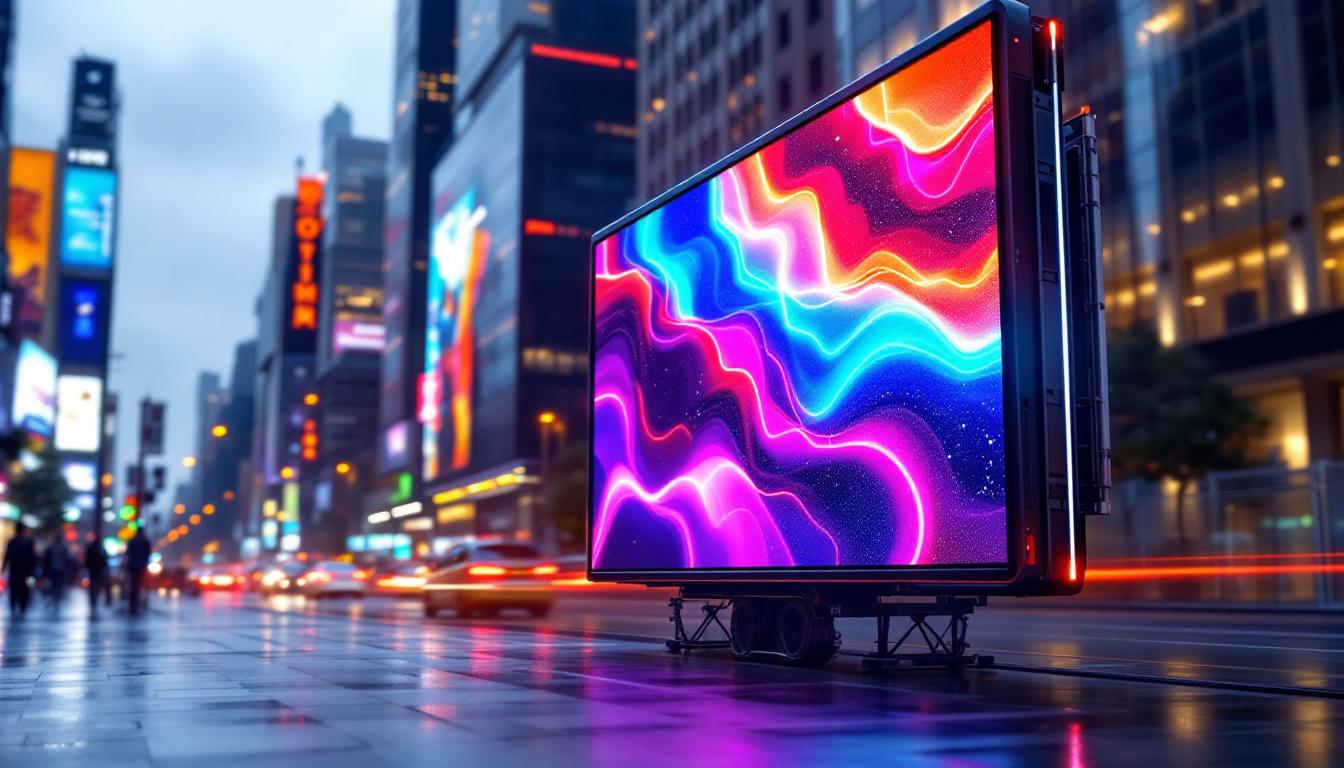 A photograph of a vibrant