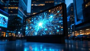 A photograph of a vibrant