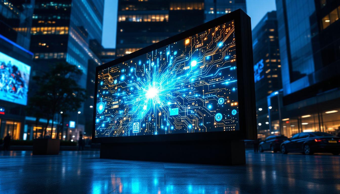 A photograph of a vibrant