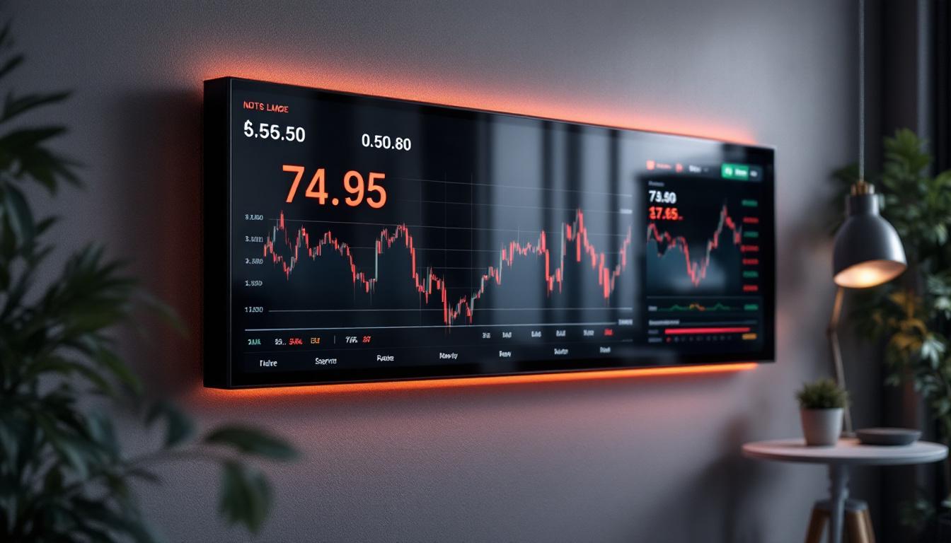 A photograph of a sleek