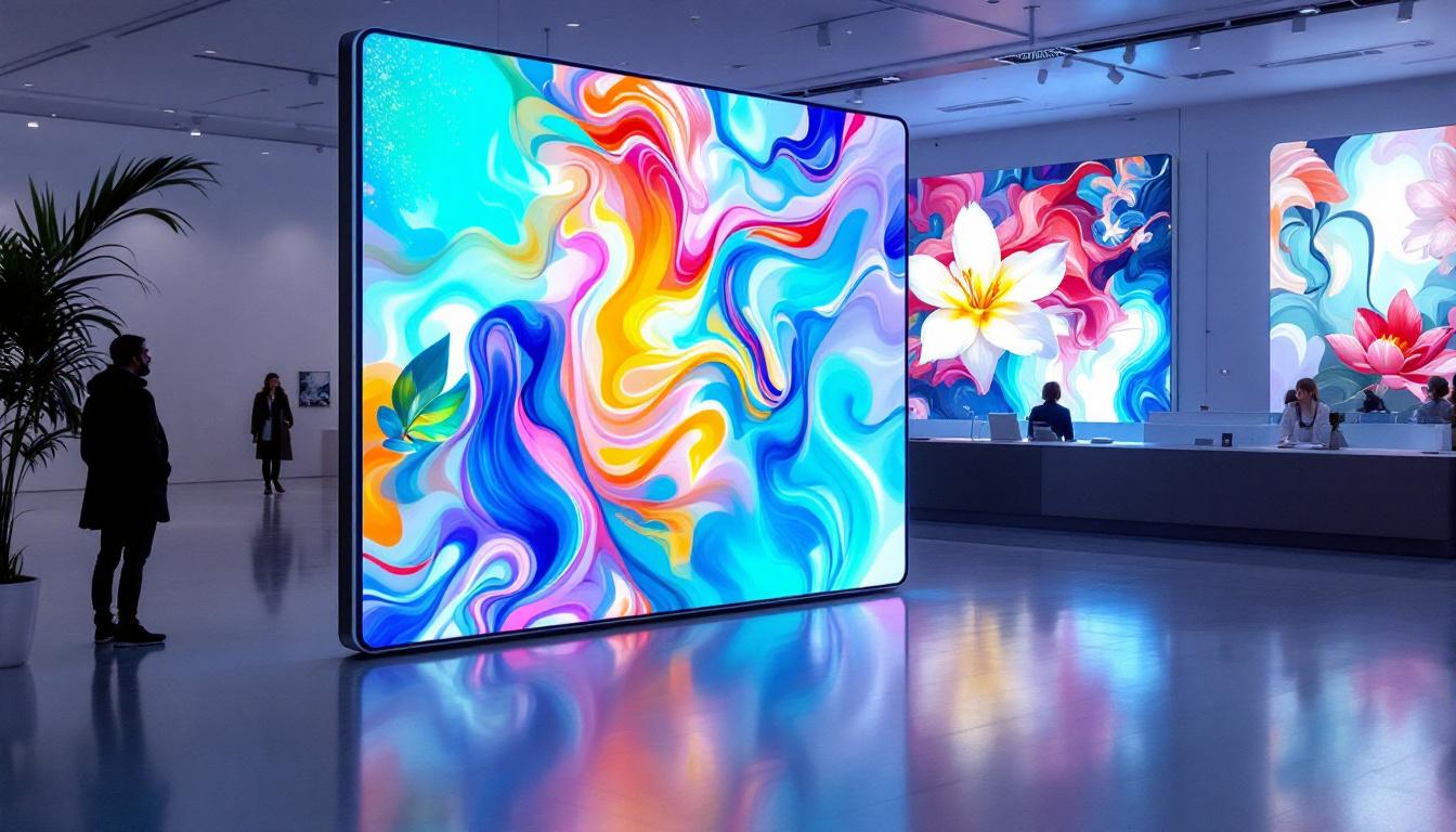 A photograph of a sleek