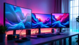 A photograph of a sleek