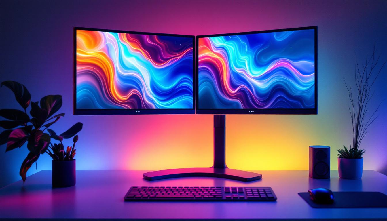 A photograph of a sleek