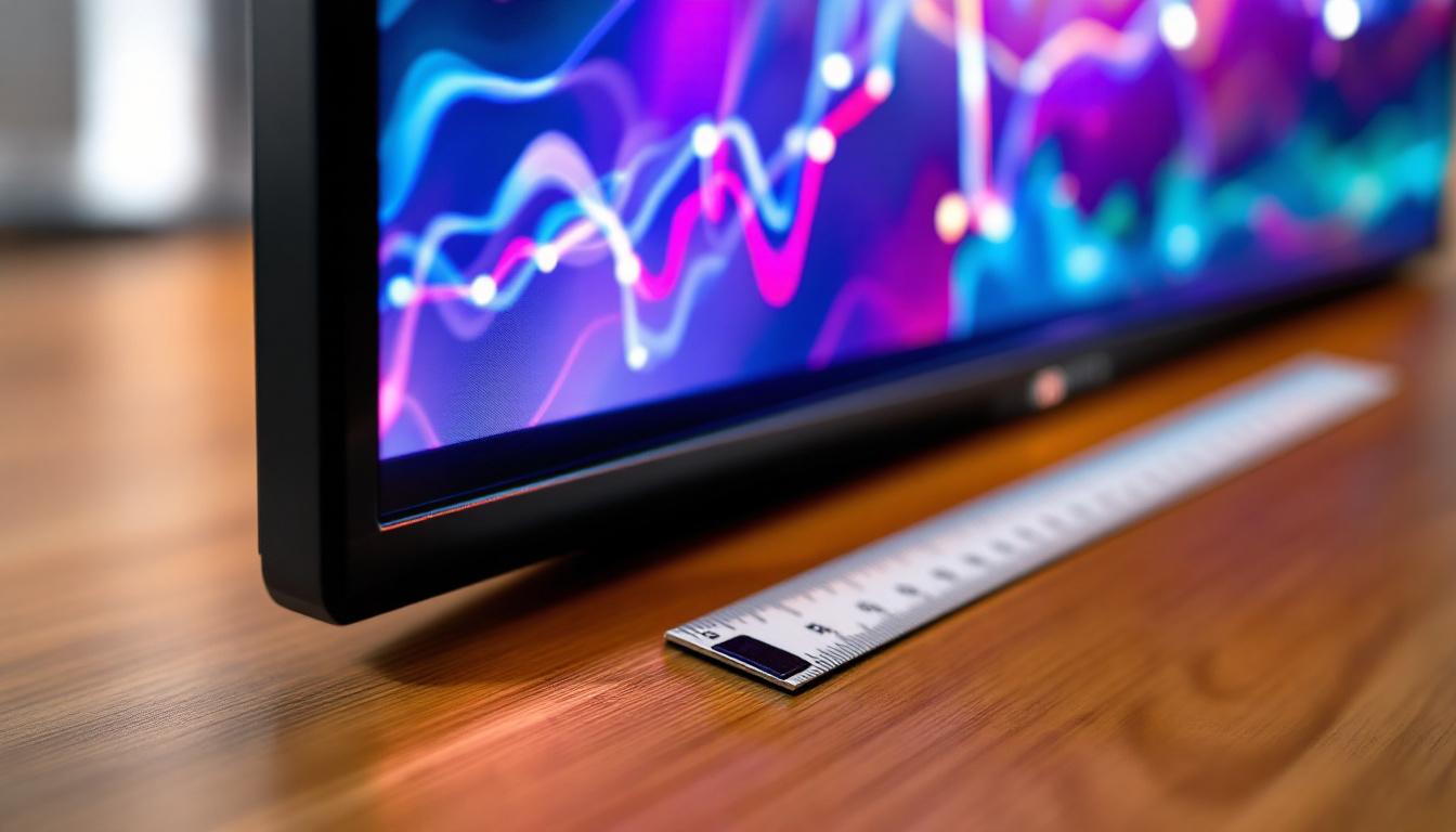 A photograph of a close-up shot of a modern led display screen showcasing vibrant colors and clear resolution