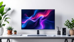 A photograph of a sleek