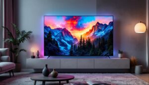 A photograph of a sleek