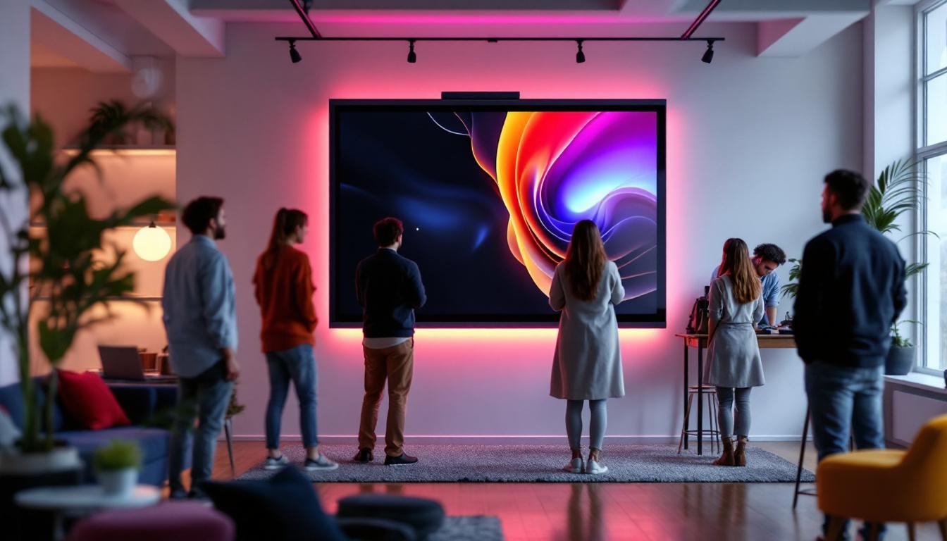A photograph of a sleek