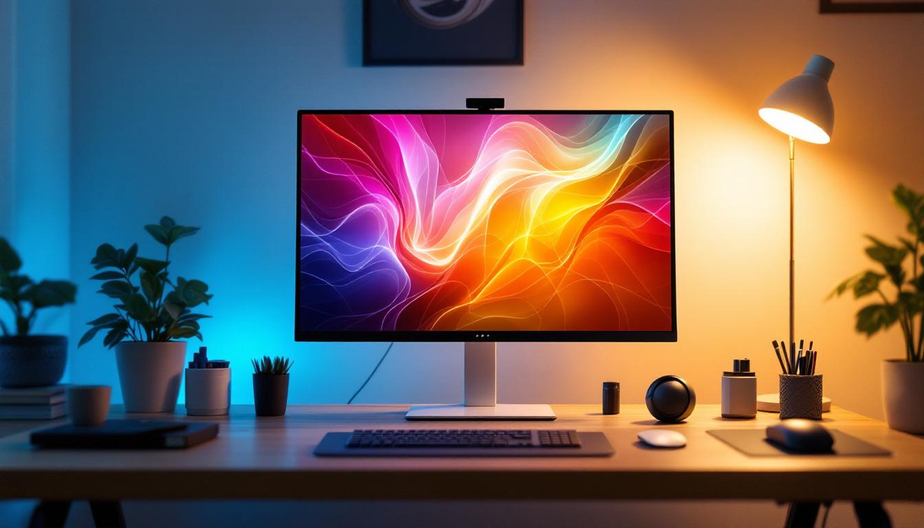 A photograph of a sleek