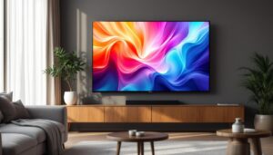 A photograph of a sleek