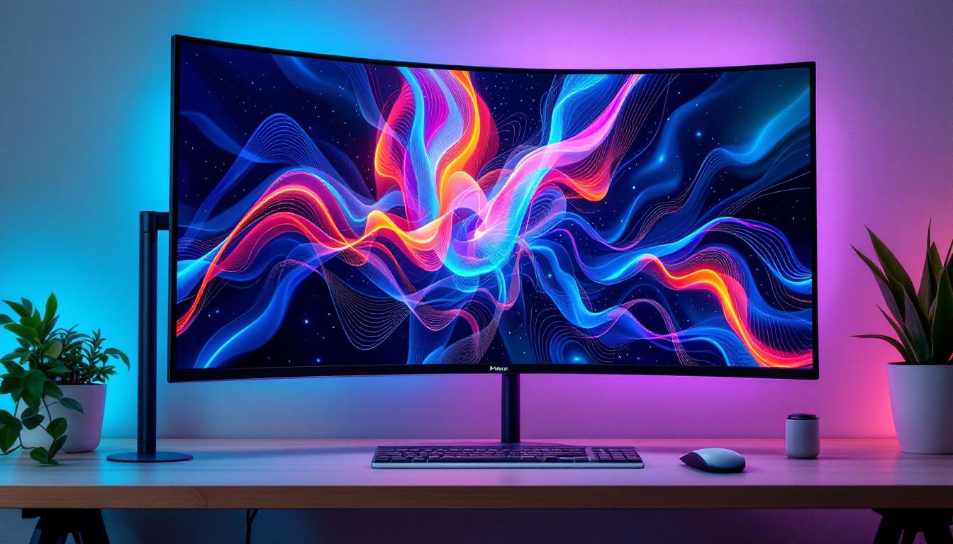 A photograph of a sleek