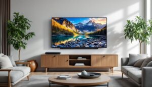 A photograph of a sleek