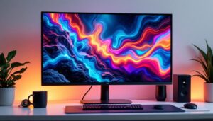 A photograph of a sleek