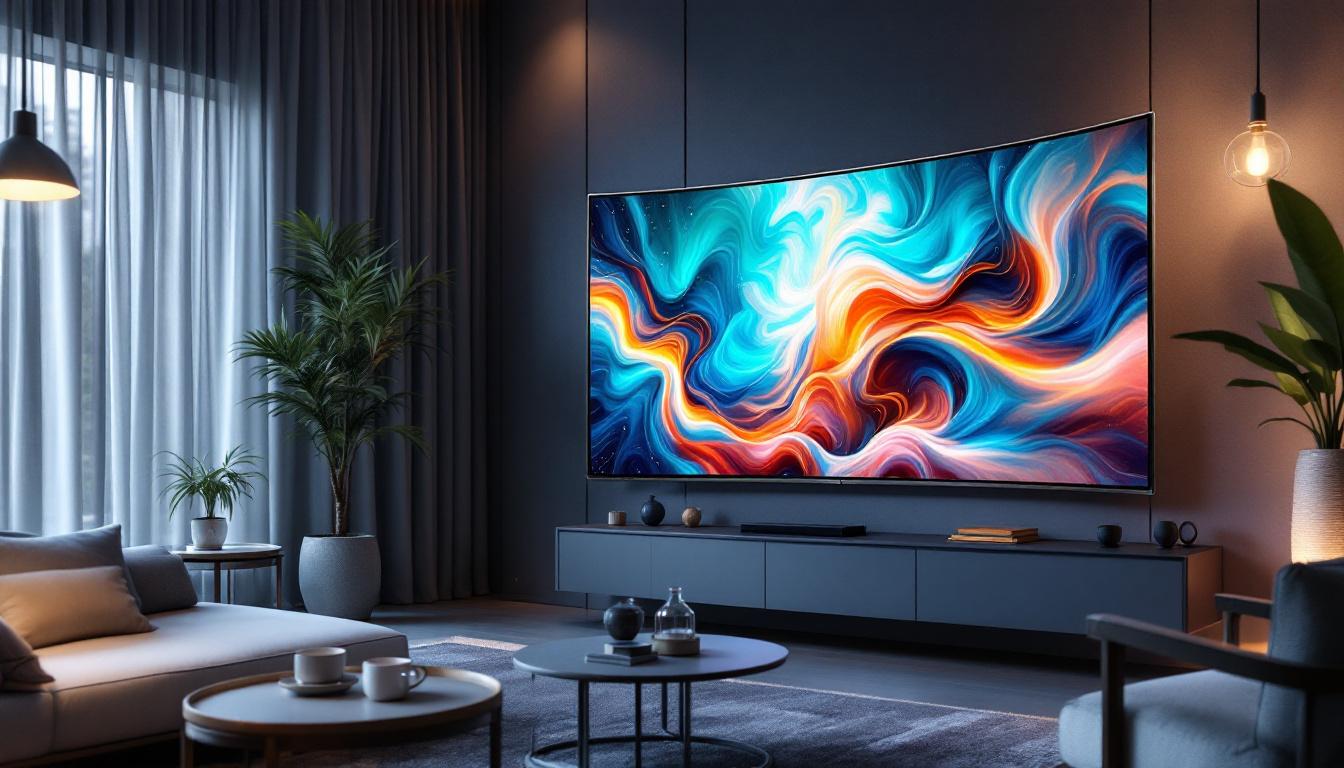 A photograph of a sleek