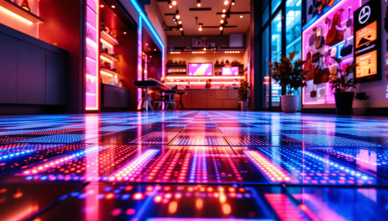 A photograph of a vibrant