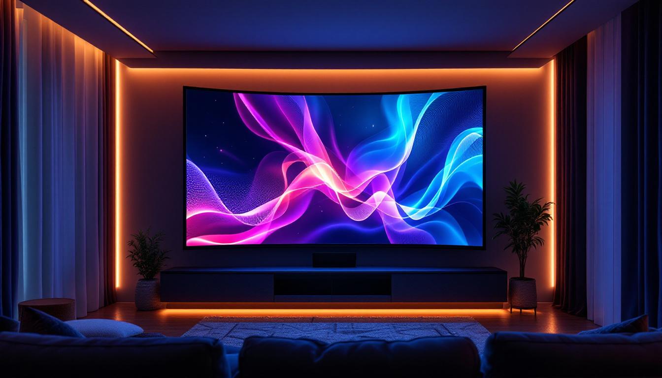 A photograph of a sleek