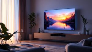 A photograph of a sleek