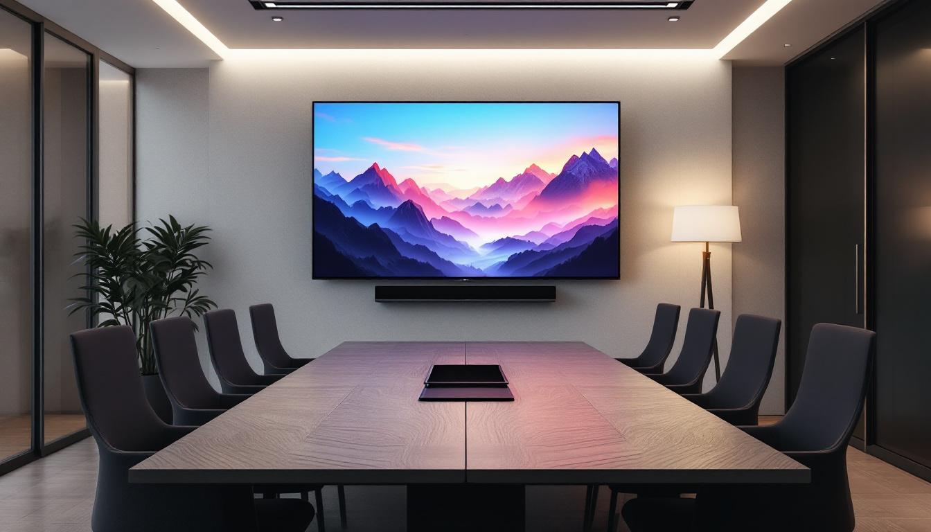 A photograph of a sleek