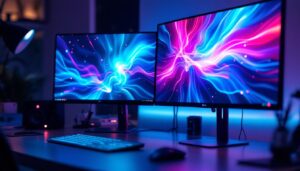 A photograph of a sleek