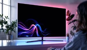 A photograph of a sleek