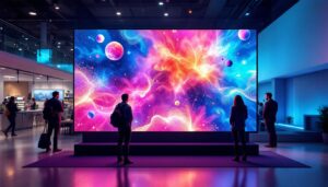 A photograph of a vibrant