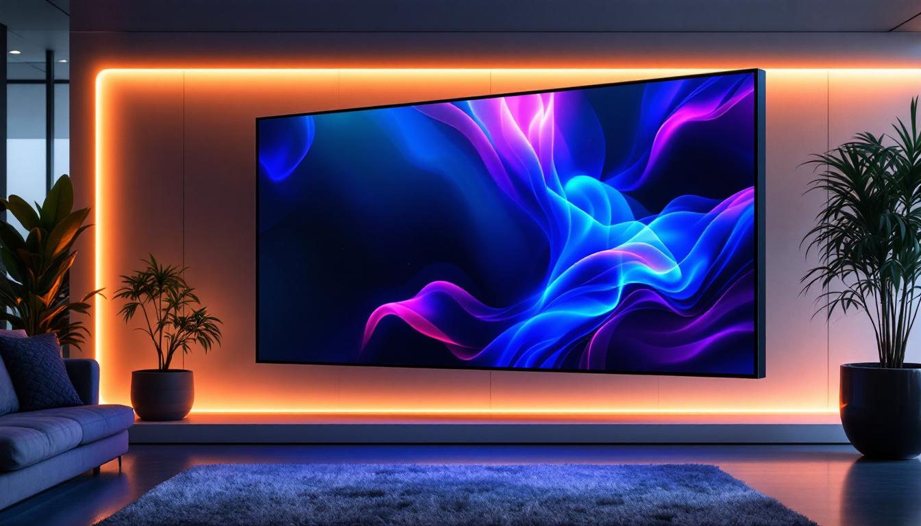 A photograph of a sleek