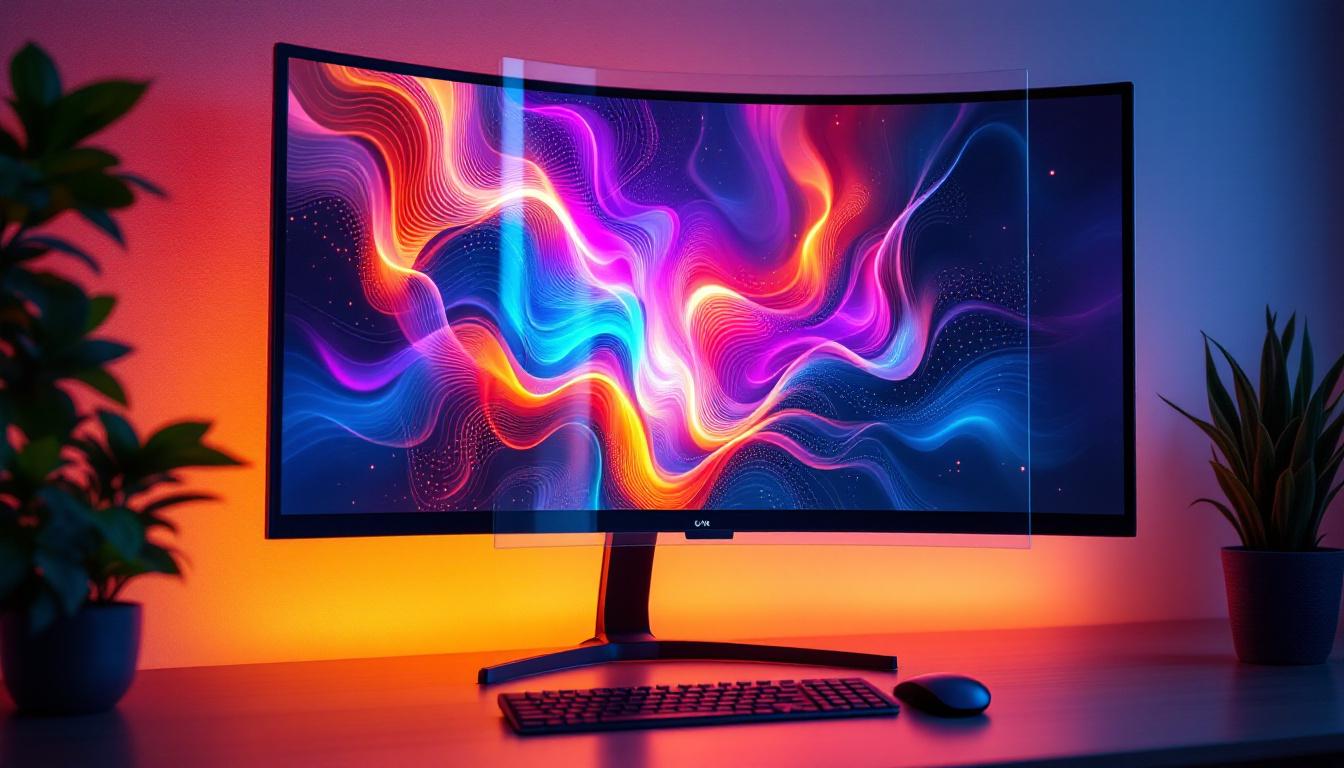 A photograph of a sleek