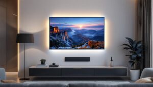 A photograph of a sleek