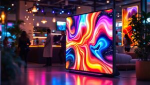 A photograph of a vibrant