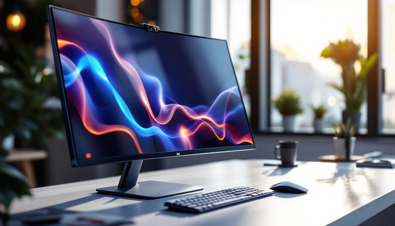 A photograph of a sleek