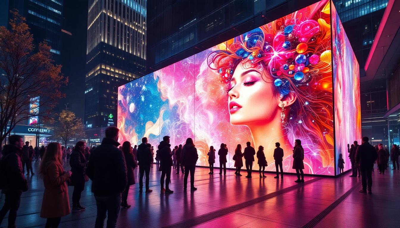 A photograph of a large