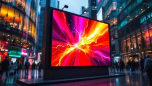 A photograph of a vibrant