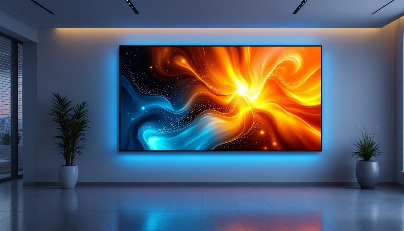 A photograph of a vibrant