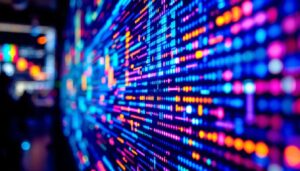 A photograph of a vibrant