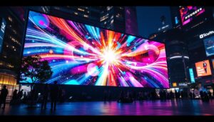 A photograph of a vibrant