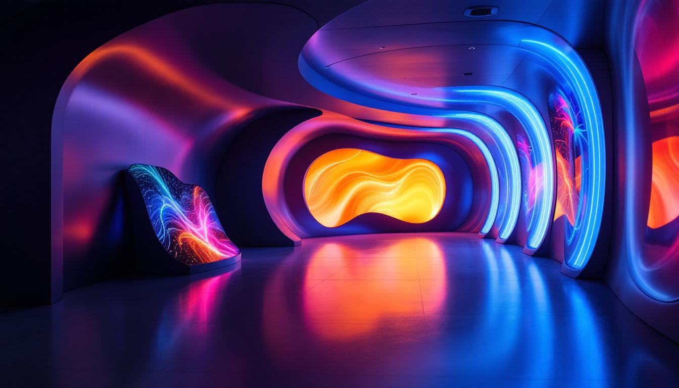 A photograph of a sleek