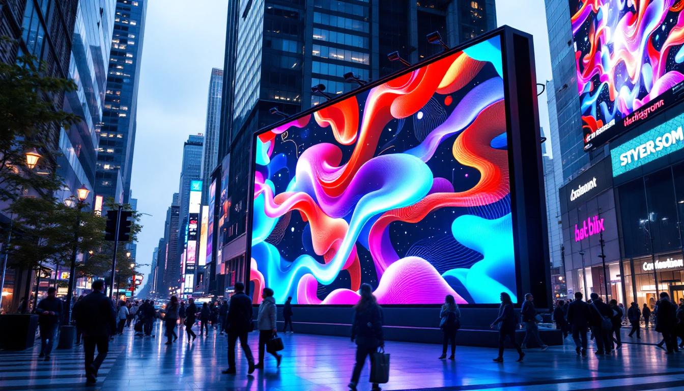 A photograph of a vibrant