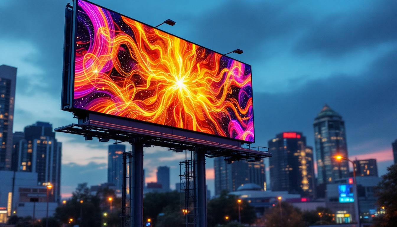 A photograph of a vibrant