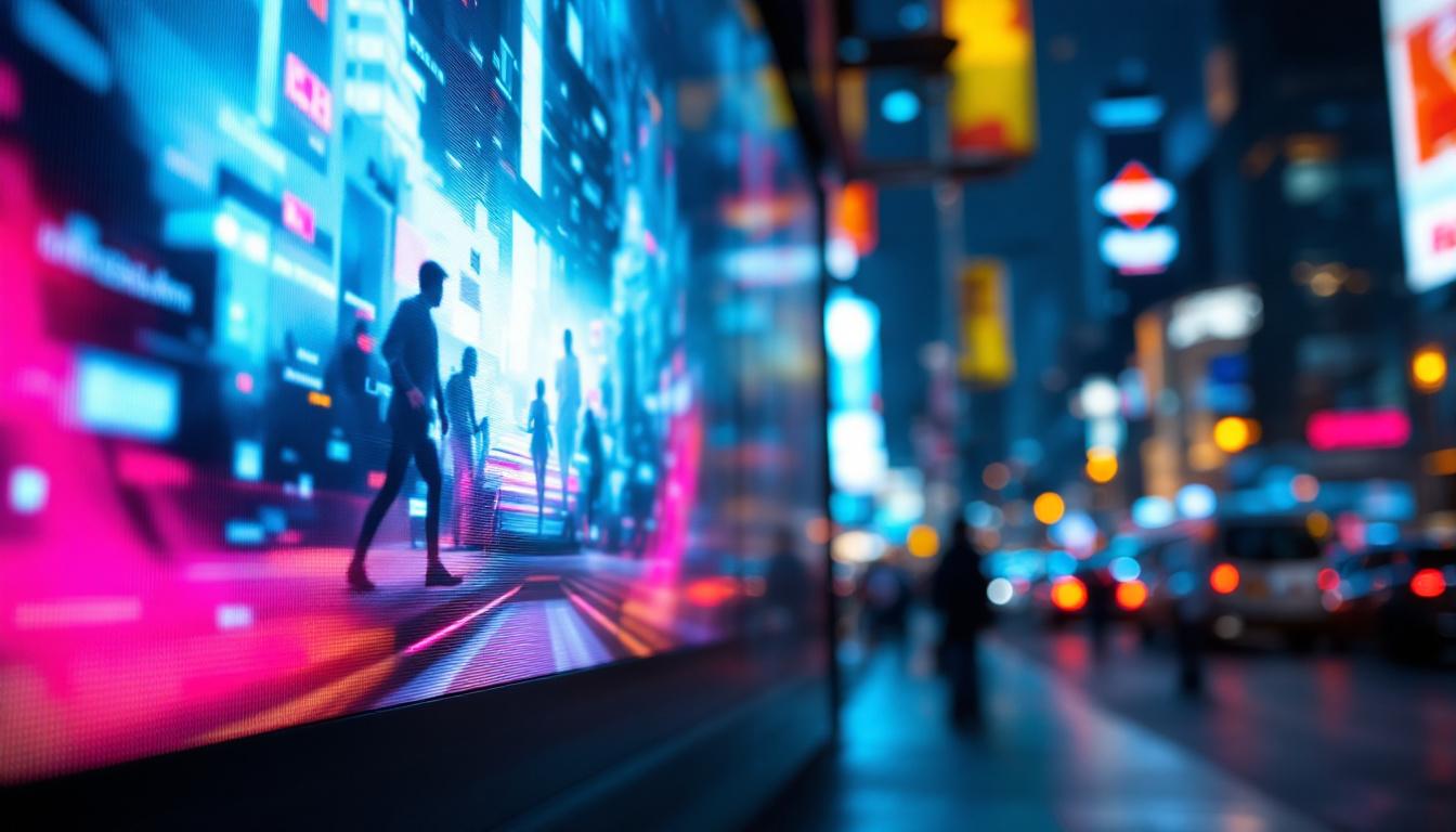 A photograph of a vibrant