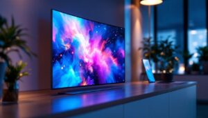 A photograph of a sleek