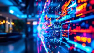 A photograph of a vibrant