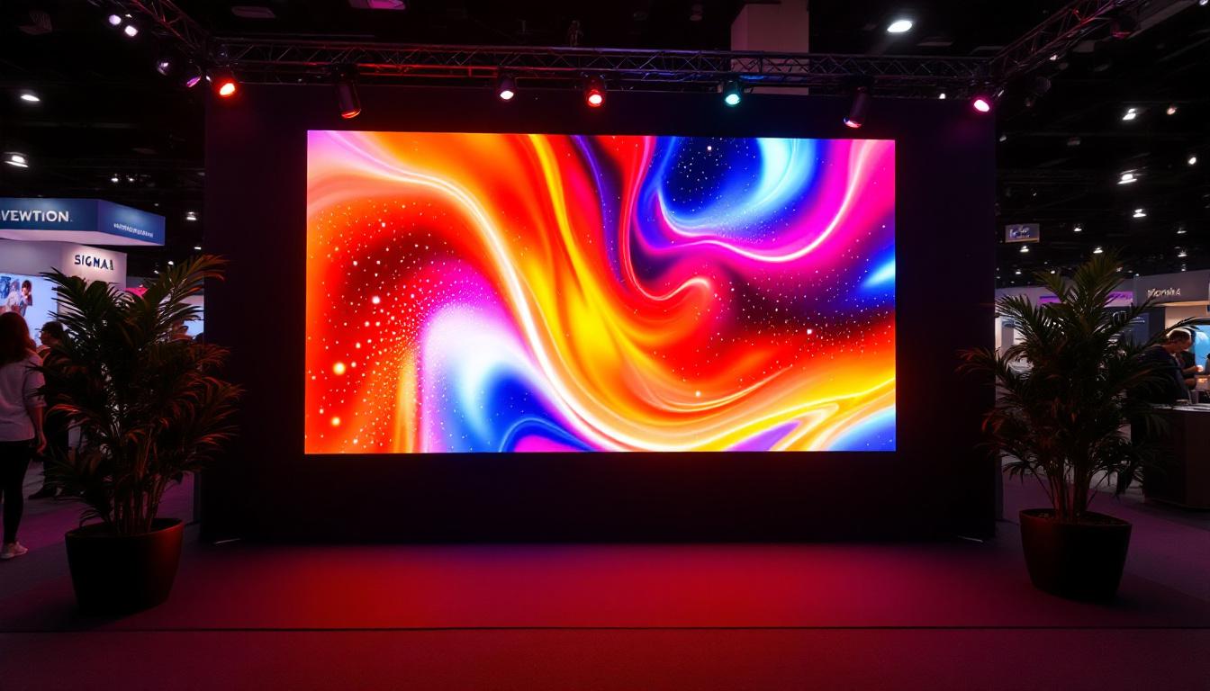 A photograph of a vibrant