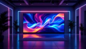 A photograph of a sleek