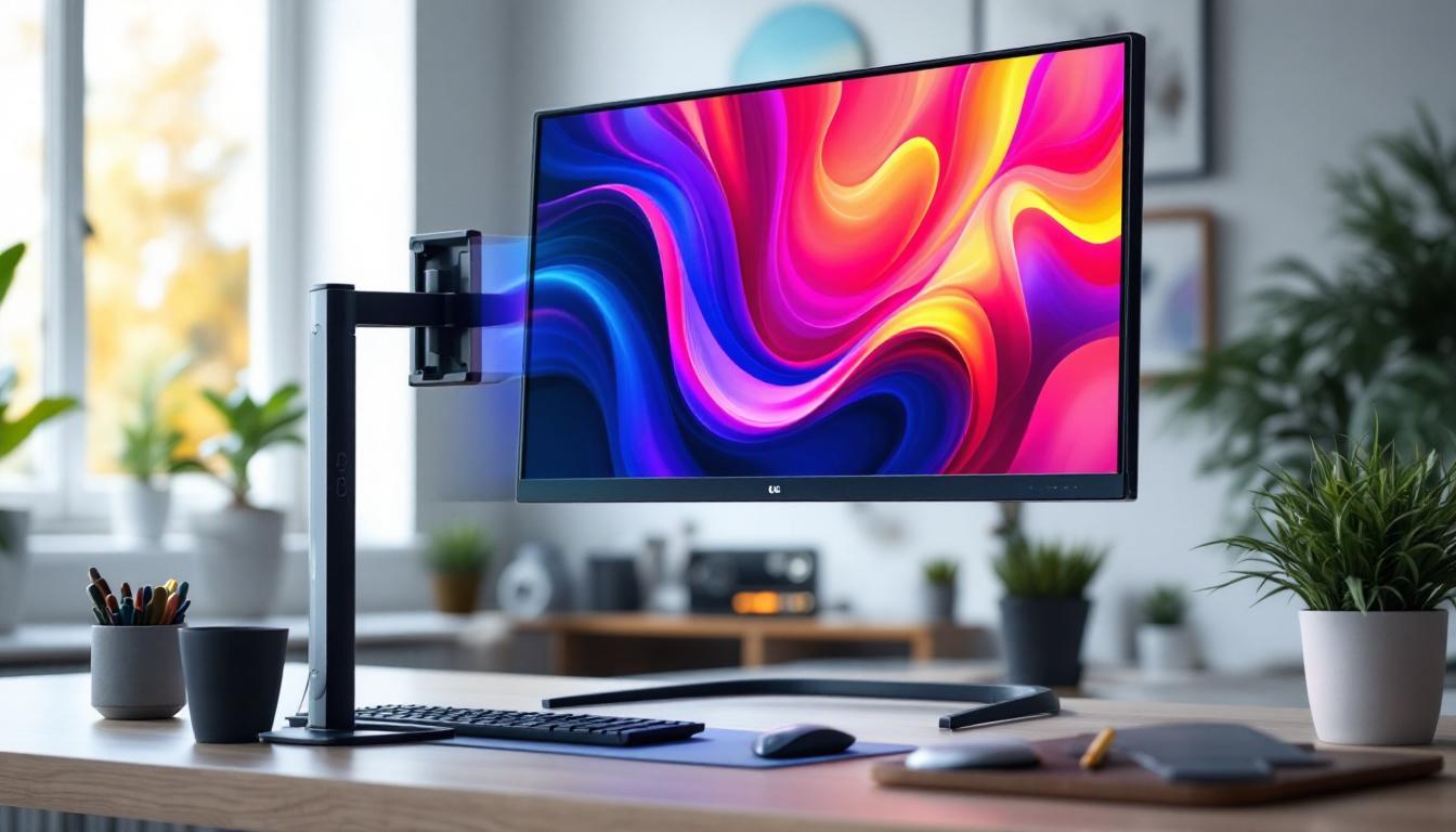 A photograph of a sleek