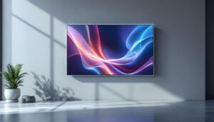 A photograph of a sleek