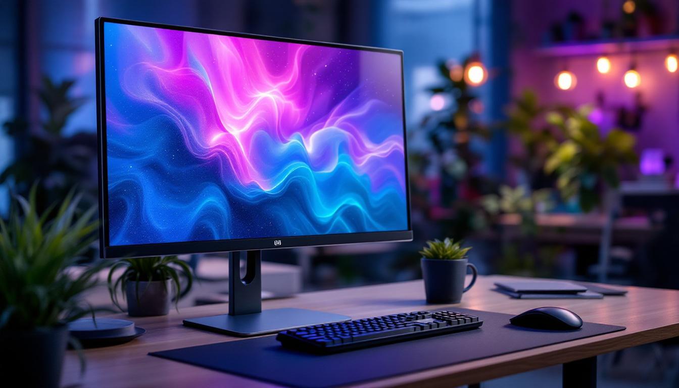 A photograph of a sleek