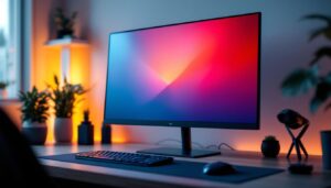 A photograph of a sleek
