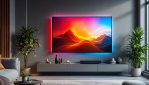 A photograph of a sleek